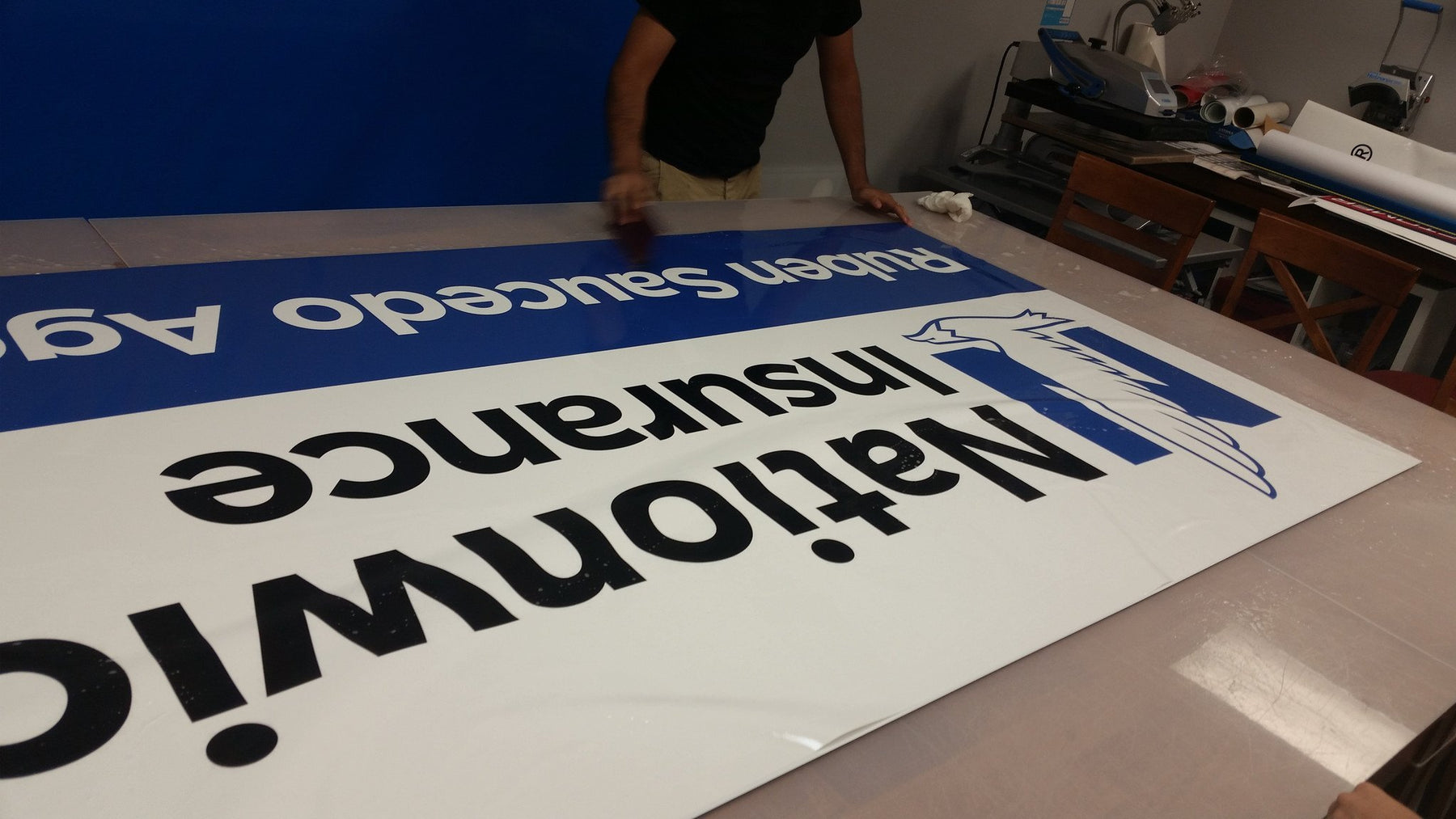 Oversized Metal Signs - Minuteman Press San Antonio TX Printing Company