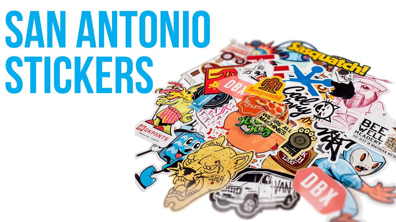 San Antonio Stickers | Decals | Bumper Stickers - Minuteman Press San Antonio TX Printing Company