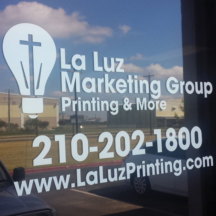 Vinyl Door Graphics Printing San Antonio TX - Minuteman Press San Antonio TX Printing Company