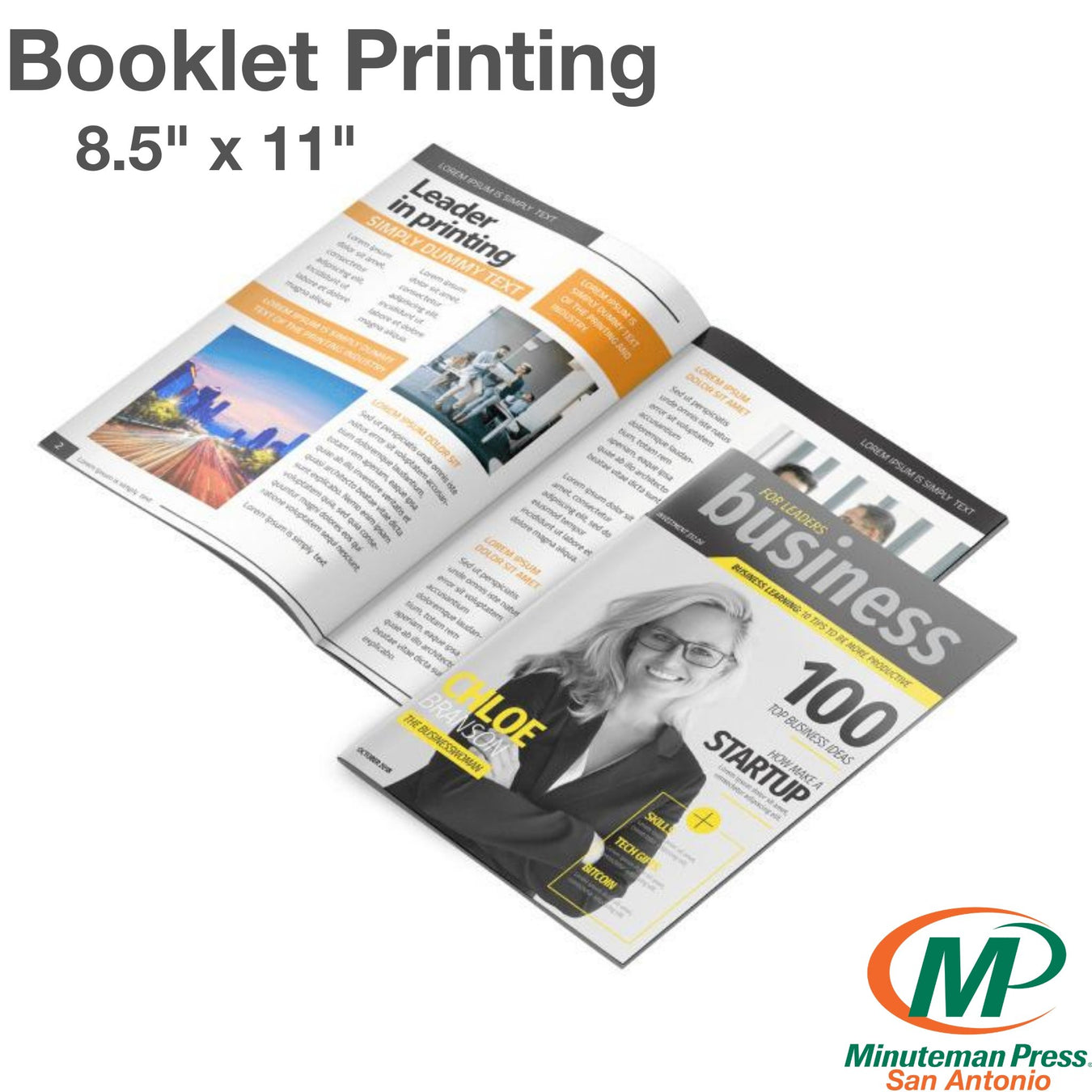 Booklet Printing in San Antonio TX | Minuteman Press formely La Luz Printing Company | San Antonio TX Printing