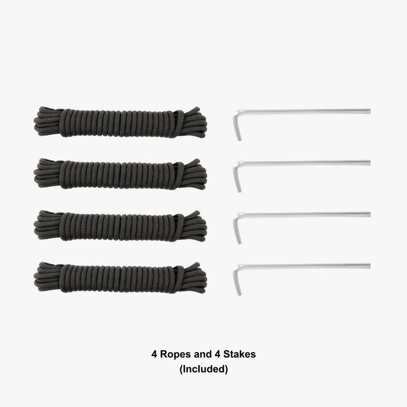 20ft Custom Event Tent with Half Walls