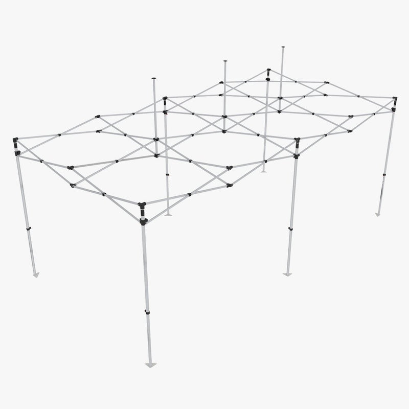 20ft Custom Event Tent with Half Walls