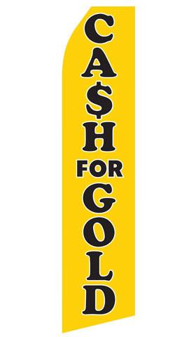 Cash For Gold Feather Flags | Stock Design - Minuteman Press formely La Luz Printing Company | San Antonio TX Printing-San-Antonio-TX