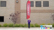 16ft Econo Feather Flags San Antonio TX