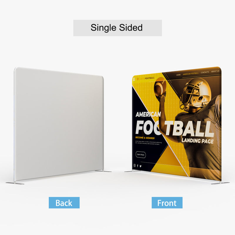 Straight Tension Fabric Display