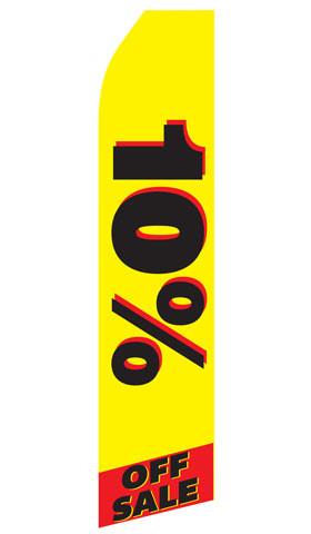 10% off Sale Feather Flag | Stock Design - Minuteman Press formely La Luz Printing Company | San Antonio TX Printing-San-Antonio-TX