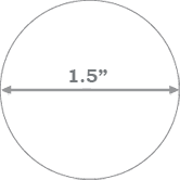 1.5" Inch Round Stickers - Minuteman Press formely La Luz Printing Company | San Antonio TX Printing-San-Antonio-TX