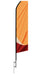 16ft Custom Econo Feather Flag - Single Sided - Minuteman Press formely La Luz Printing Company | San Antonio TX Printing-San-Antonio-TX