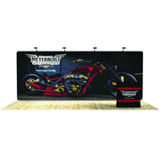 20ft Straight Tension Fabric Display - Minuteman Press formely La Luz Printing Company | San Antonio TX Printing-San-Antonio-TX