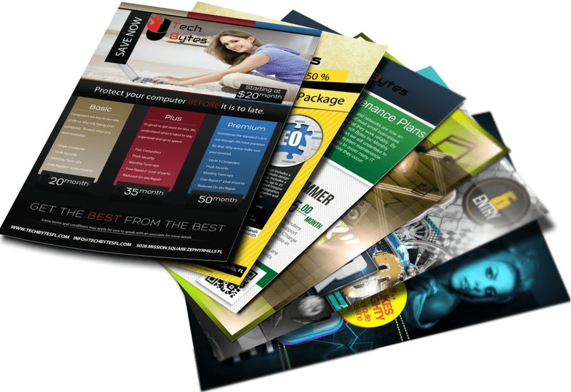 4" X 9" Business Flyers - Minuteman Press formely La Luz Printing Company | San Antonio TX Printing-San-Antonio-TX