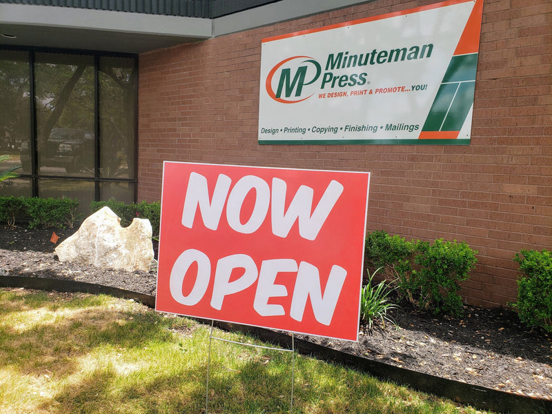 4 Yard Signs | Mimimum Order - Minuteman Press San Antonio TX Printing Company-San-Antonio-TX