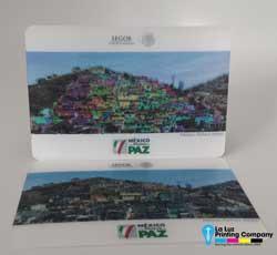 4D Lenticular Postcards Prints- 4x6 Full Color - Minuteman Press formely La Luz Printing Company | San Antonio TX Printing-San-Antonio-TX