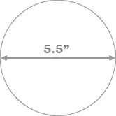 5.5" x 5.5" Round Stickers - Minuteman Press formely La Luz Printing Company | San Antonio TX Printing-San-Antonio-TX