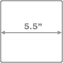 5.5" x 5.5" Square Stickers - Minuteman Press formely La Luz Printing Company | San Antonio TX Printing-San-Antonio-TX