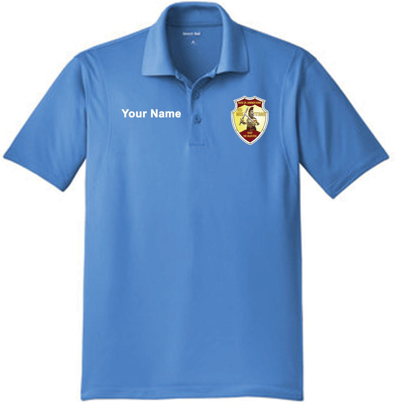 5TH Medical Recruiting Battalion Polo | Men Polo | Logo and Name Personalization - Minuteman Press formely La Luz Printing Company | San Antonio TX Printing-San-Antonio-TX