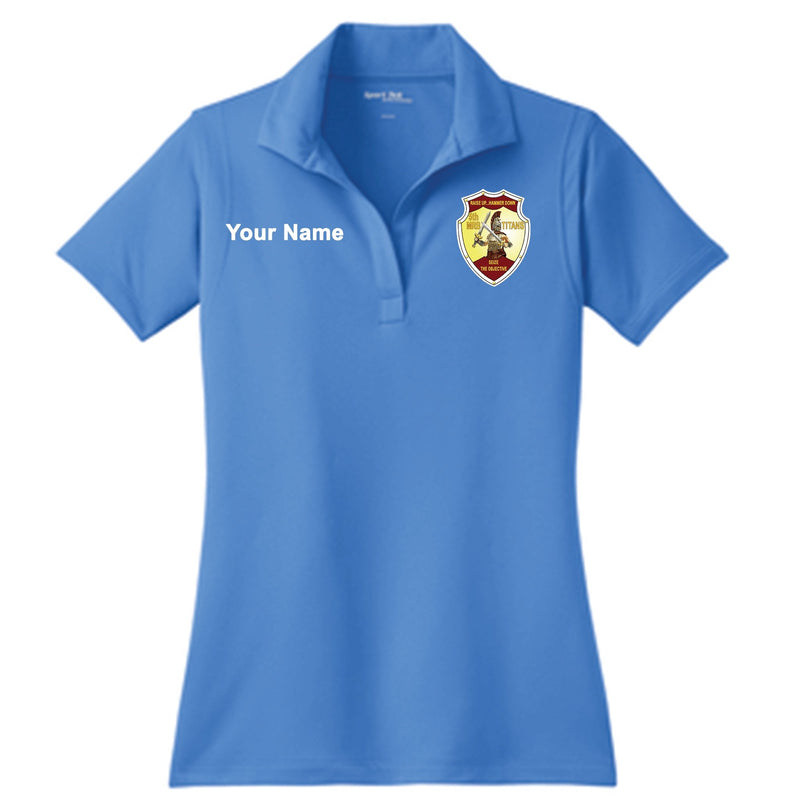 5TH Medical Recruiting Battalion Polo | Women Polo | Logo and Name Personalization - Minuteman Press formely La Luz Printing Company | San Antonio TX Printing-San-Antonio-TX
