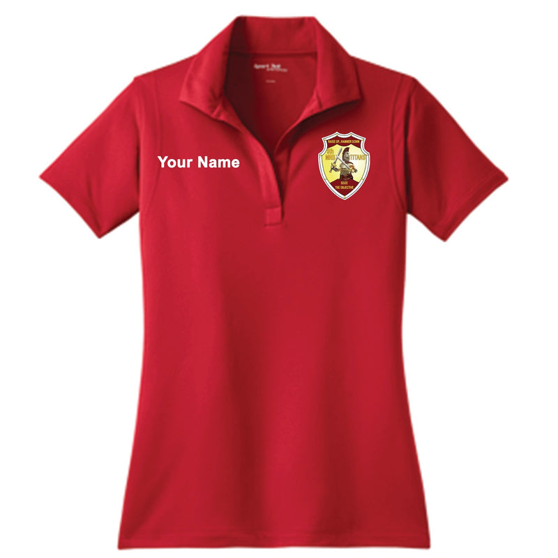 5TH Medical Recruiting Battalion Polo | Women Polo | Logo and Name Personalization - Minuteman Press formely La Luz Printing Company | San Antonio TX Printing-San-Antonio-TX