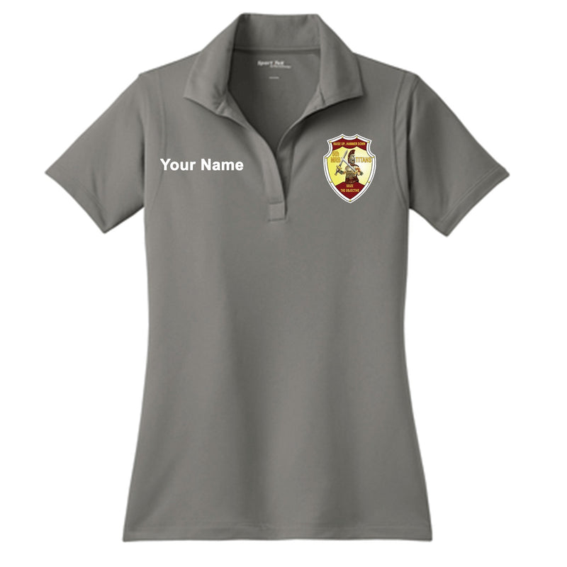 5TH Medical Recruiting Battalion Polo | Women Polo | Logo and Name Personalization - Minuteman Press formely La Luz Printing Company | San Antonio TX Printing-San-Antonio-TX