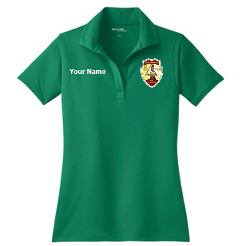 5TH Medical Recruiting Battalion Polo | Women Polo | Logo and Name Personalization - Minuteman Press formely La Luz Printing Company | San Antonio TX Printing-San-Antonio-TX