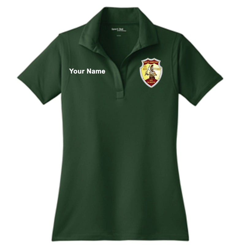 5TH Medical Recruiting Battalion Polo | Women Polo | Logo and Name Personalization - Minuteman Press formely La Luz Printing Company | San Antonio TX Printing-San-Antonio-TX