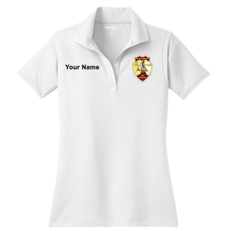 5TH Medical Recruiting Battalion Polo | Women Polo | Logo and Name Personalization - Minuteman Press formely La Luz Printing Company | San Antonio TX Printing-San-Antonio-TX