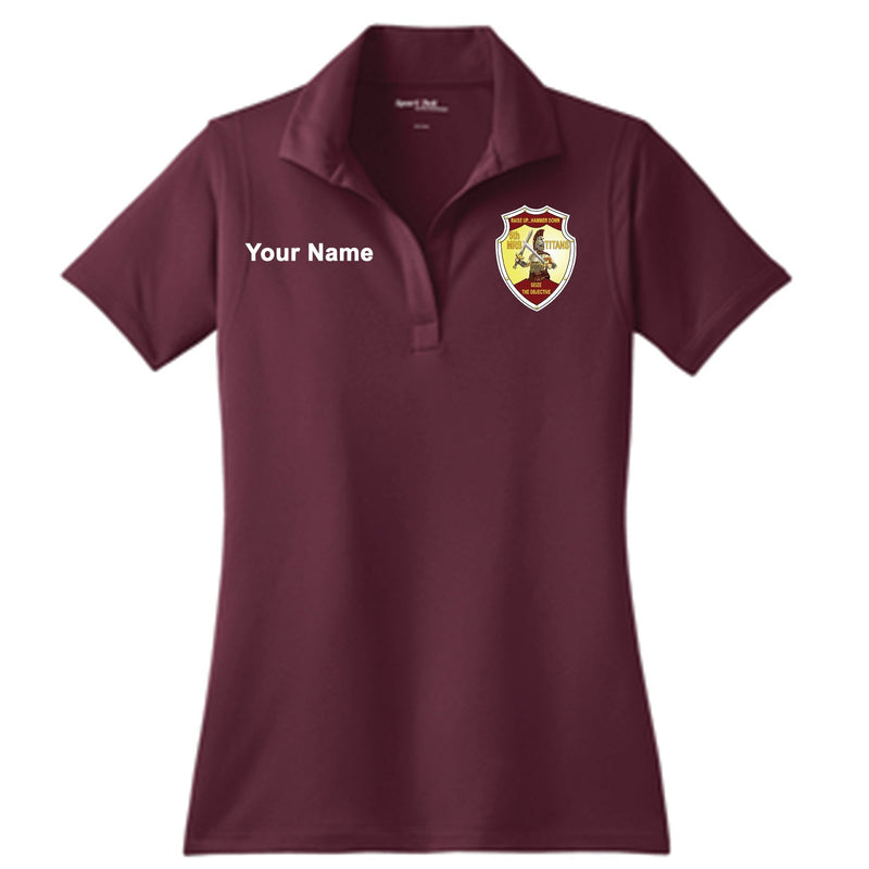 5TH Medical Recruiting Battalion Polo | Women Polo | Logo and Name Personalization - Minuteman Press formely La Luz Printing Company | San Antonio TX Printing-San-Antonio-TX