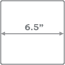 6.5" x 6.5"Inch Square Stickers - Minuteman Press formely La Luz Printing Company | San Antonio TX Printing-San-Antonio-TX