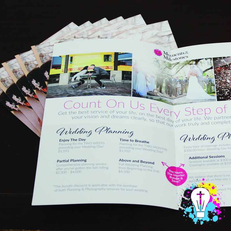 8.5 x 11 Half-Fold Brochures - Minuteman Press formely La Luz Printing Company | San Antonio TX Printing-San-Antonio-TX