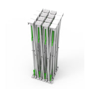 8ft Curve Fabric Pop Up Display - Minuteman Press San Antonio TX Printing Company-San-Antonio-TX