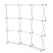 8ft Curve Fabric Pop Up Display - Minuteman Press San Antonio TX Printing Company-San-Antonio-TX