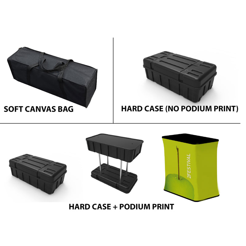 8ft Curve Fabric Pop Up Display - Minuteman Press San Antonio TX Printing Company-San-Antonio-TX