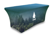 8ft Stretch Table Cover - Minuteman Press formely La Luz Printing Company | San Antonio TX Printing-San-Antonio-TX