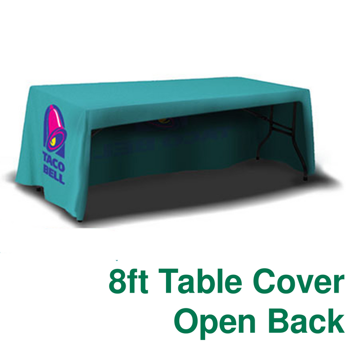 8ft Table Covers 3 Sided