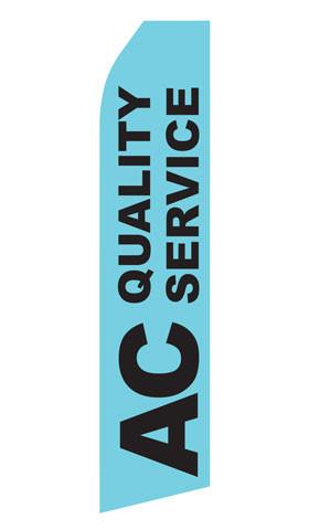 Air Conditioning Feather Flag | Stock Design - Minuteman Press formely La Luz Printing Company | San Antonio TX Printing-San-Antonio-TX
