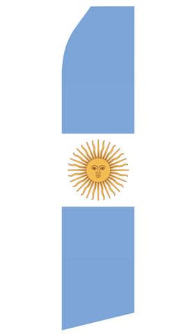 Argentina Feather Flag | Stock Design - Minuteman Press formely La Luz Printing Company | San Antonio TX Printing-San-Antonio-TX