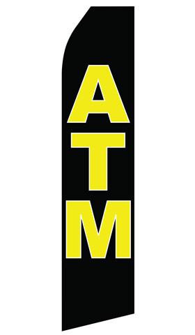 ATM Feather Flags | Stock Design - Minuteman Press formely La Luz Printing Company | San Antonio TX Printing-San-Antonio-TX