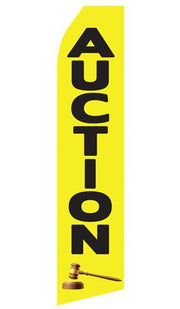Auction Feather Flags | Stock Design - Minuteman Press formely La Luz Printing Company | San Antonio TX Printing-San-Antonio-TX
