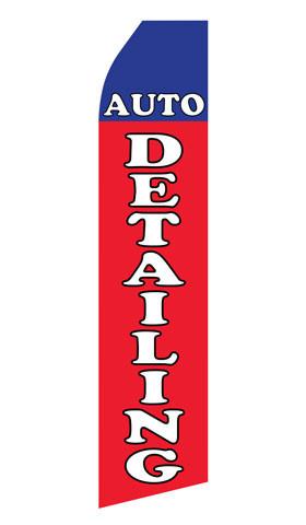 Auto Detailing Feather Flags | Stock Design - Minuteman Press formely La Luz Printing Company | San Antonio TX Printing-San-Antonio-TX