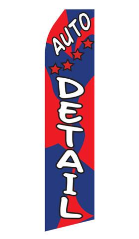 Auto Detailing Service Feather Flags | Stock Design - Minuteman Press formely La Luz Printing Company | San Antonio TX Printing-San-Antonio-TX