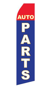 Auto Parts Feather Flags | Stock Design - Minuteman Press formely La Luz Printing Company | San Antonio TX Printing-San-Antonio-TX