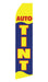 Auto Tint Feather Flag | Stock Design - Minuteman Press formely La Luz Printing Company | San Antonio TX Printing-San-Antonio-TX