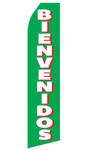 Bienvenidos Feather Flags | Stock Design - Minuteman Press formely La Luz Printing Company | San Antonio TX Printing-San-Antonio-TX