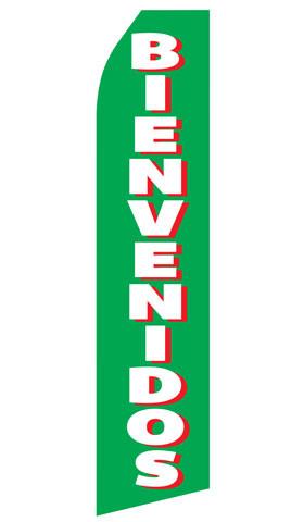 Bienvenidos Feather Flags | Stock Design - Minuteman Press formely La Luz Printing Company | San Antonio TX Printing-San-Antonio-TX