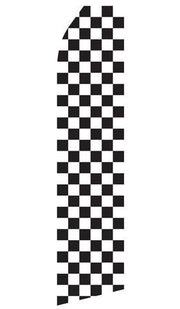 Black and White Checkered Feather Flags | Stock Design - Minuteman Press formely La Luz Printing Company | San Antonio TX Printing-San-Antonio-TX
