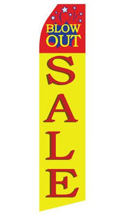 Blow Out Sale Feather Flags | Stock Design - Minuteman Press formely La Luz Printing Company | San Antonio TX Printing-San-Antonio-TX