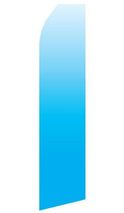 Blue Gradient Feather Flag | Stock Design - Minuteman Press formely La Luz Printing Company | San Antonio TX Printing-San-Antonio-TX