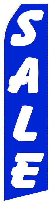 Blue Sale Feather Flag | Stock Designs - Minuteman Press formely La Luz Printing Company | San Antonio TX Printing-San-Antonio-TX