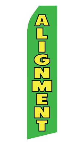 Body Shop Alignment Feather Flags | Stock Design - Minuteman Press formely La Luz Printing Company | San Antonio TX Printing-San-Antonio-TX