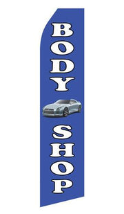 Body Shop Feather Flags | Stock Design - Minuteman Press formely La Luz Printing Company | San Antonio TX Printing-San-Antonio-TX