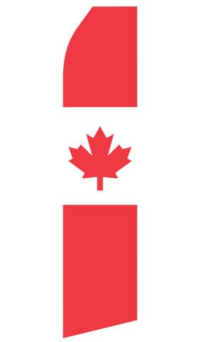 Canadian Feather Flag | Stock Design - Minuteman Press formely La Luz Printing Company | San Antonio TX Printing-San-Antonio-TX